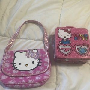 Bundle- Hello Kitty purse & tin